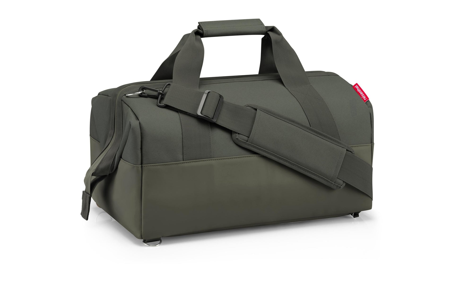 Reisenthel Sporttasche allrounder M – 23 l, aus rPET, dunkelgrün, 45 × 33 × 30 cm