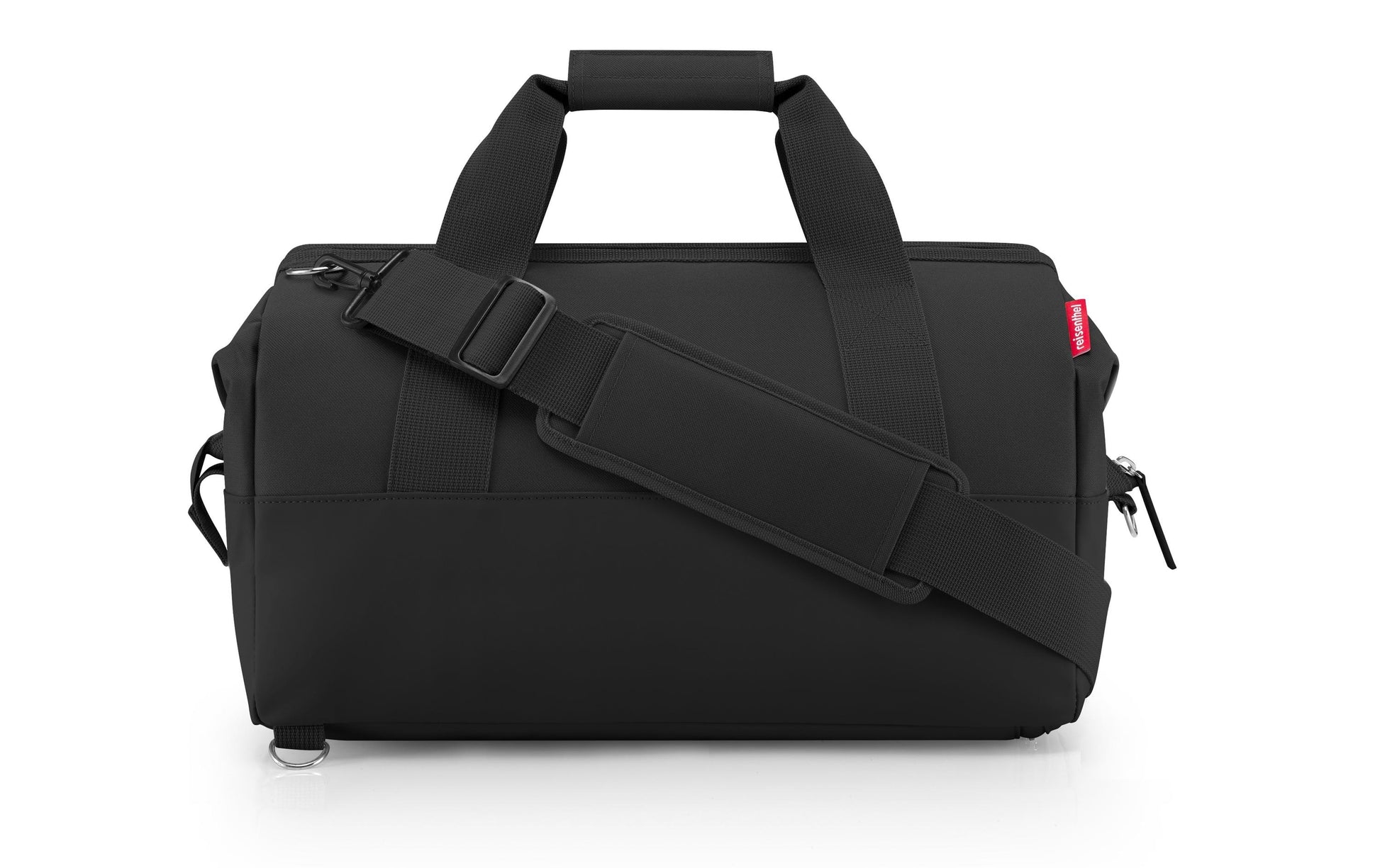 Reisenthel Sporttasche Allrounder M – 23 l, aus rPET, schwarz, 45 × 33 × 30 cm