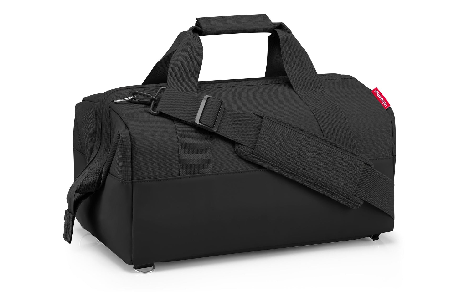 Reisenthel Sporttasche Allrounder M – 23 l, aus rPET, schwarz, 45 × 33 × 30 cm