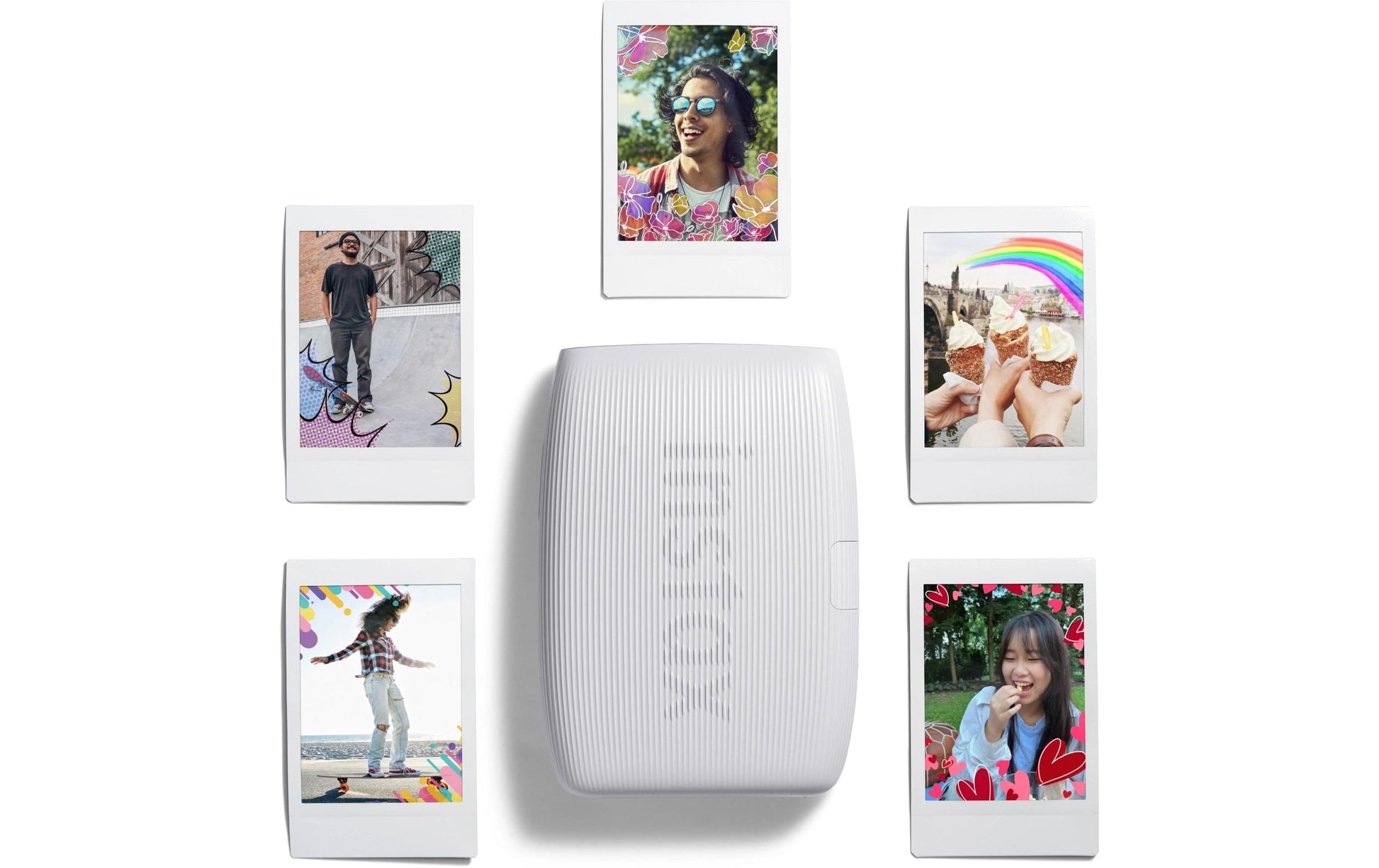 Fujifilm Instax Mini Link3 Clay Weiss