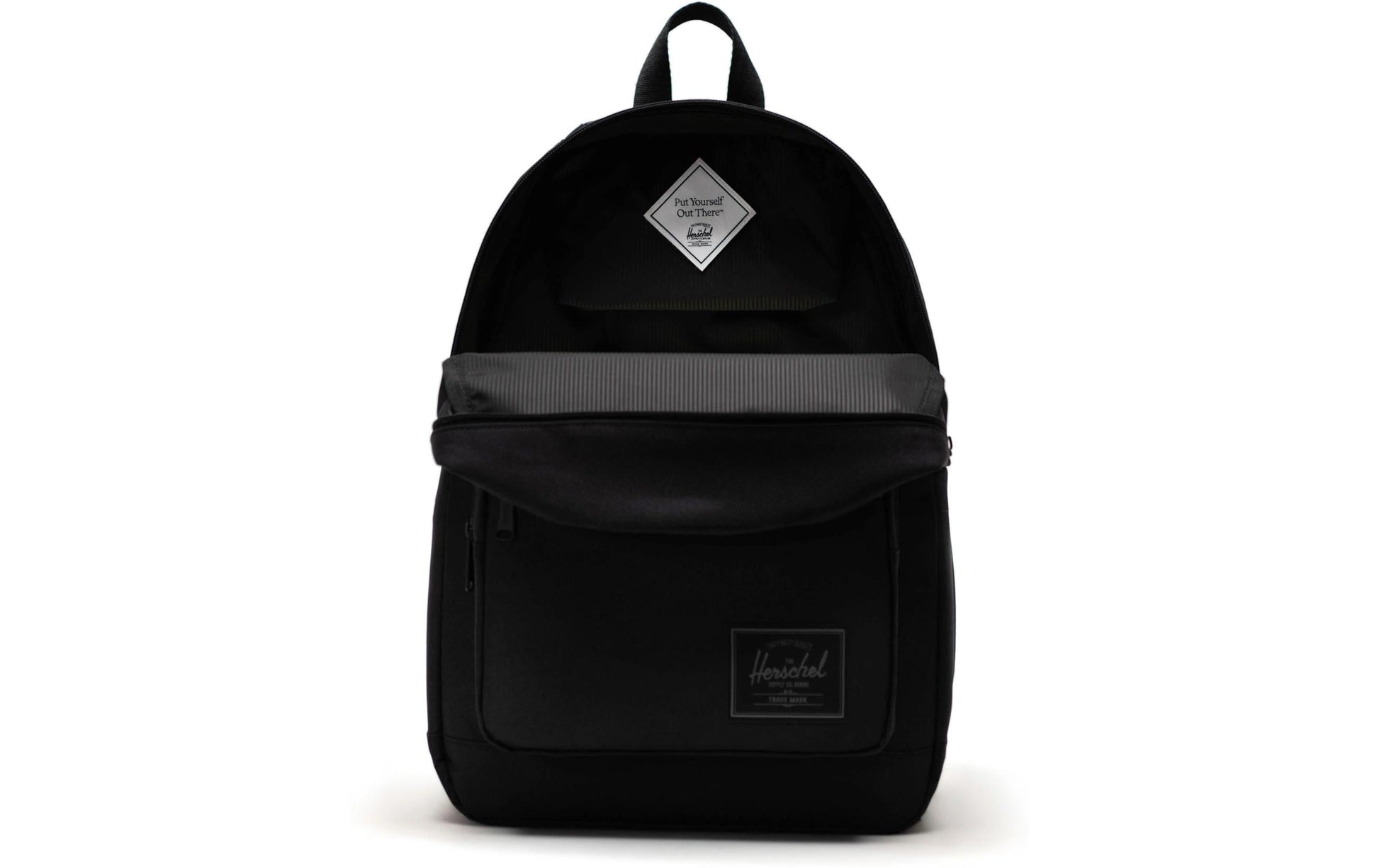 Herschel Pop Quiz – Freizeit-Rucksack – 25 l, schwarz