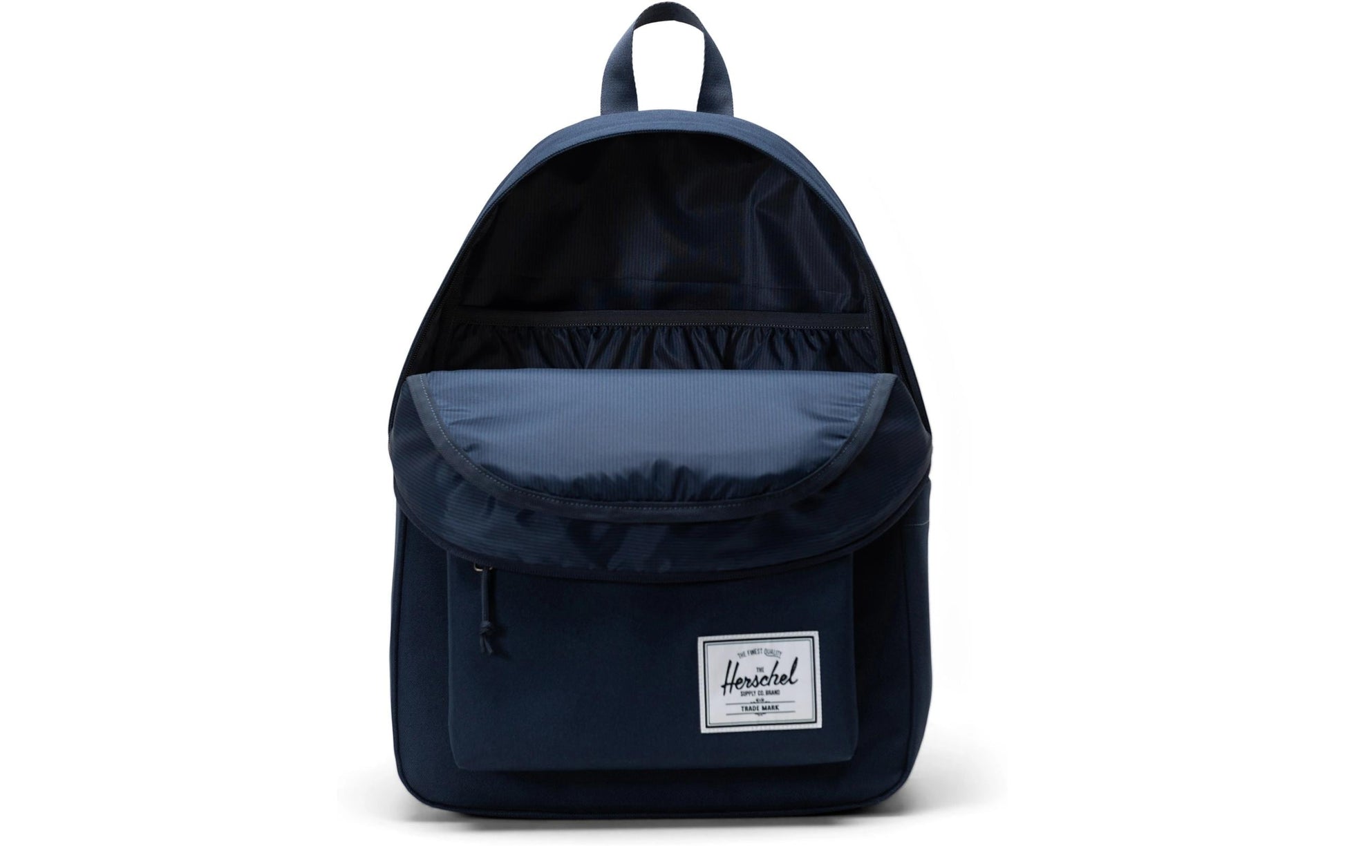 Herschel Notebook-Rucksack – für 14" Notebook, 26 l, recyceltes Material, dunkelblau