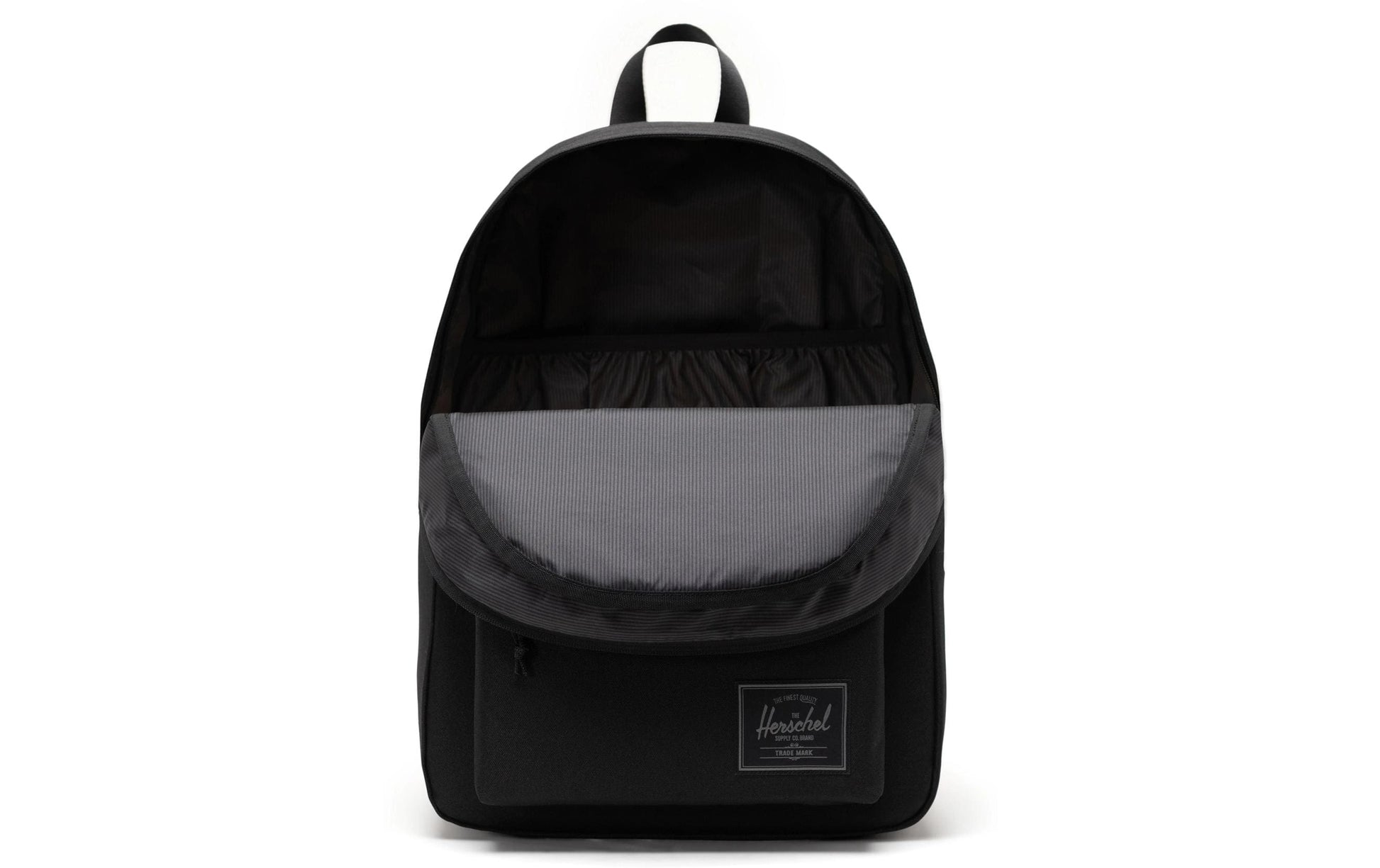 Herschel Classic XL – Freizeit-Rucksack – 30 l, recyceltes Material, schwarz