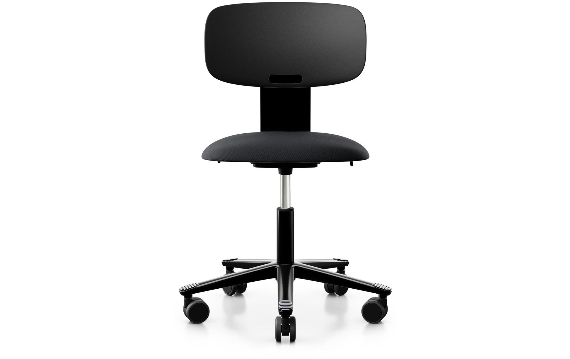 HÅG Bürostuhl Tion 2140 – 79,3 cm, Aluminiumgestell, schwarz
