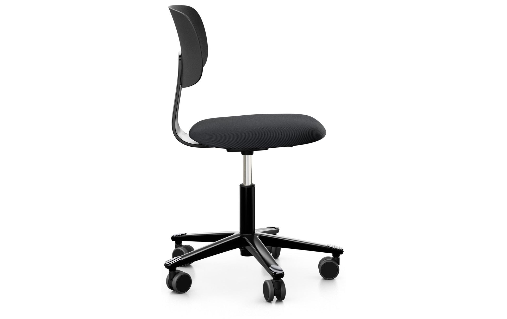 HÅG Bürostuhl Tion 2140 – 79,3 cm, Aluminiumgestell, schwarz