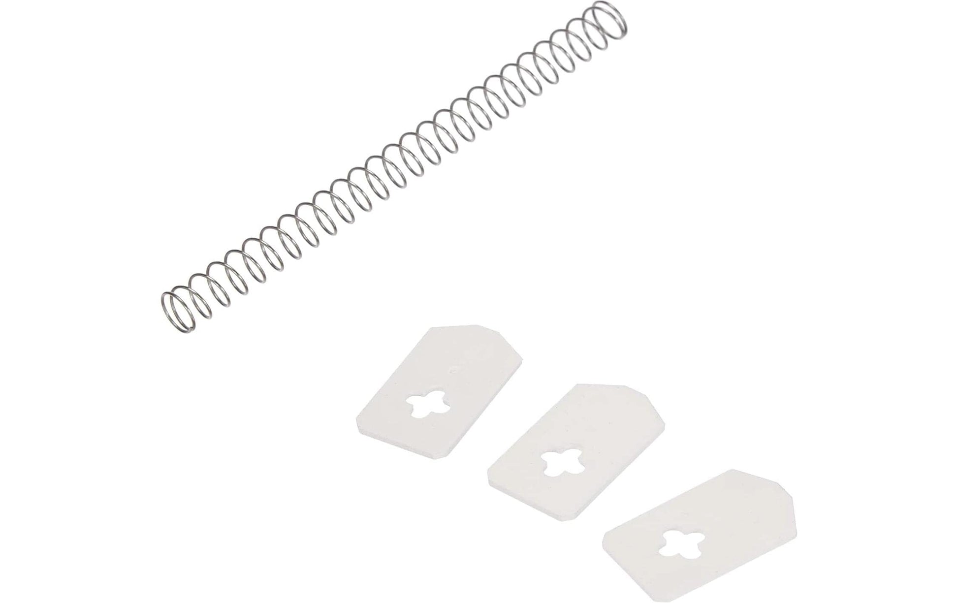 Leifheit Ersatz-Set für Leifheit Cherrymat (37211), 4 Stk., Edelstahl/Kunststoff, Grau/Weiss