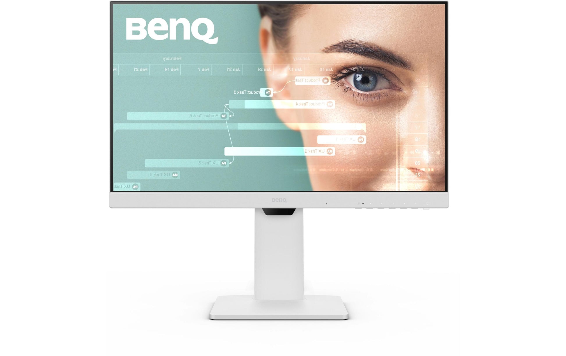 BenQ GW2486TC – Monitor, 1920 × 1080 (Full HD), IPS, 100 Hz, 250 cd/m², USB-C Hub