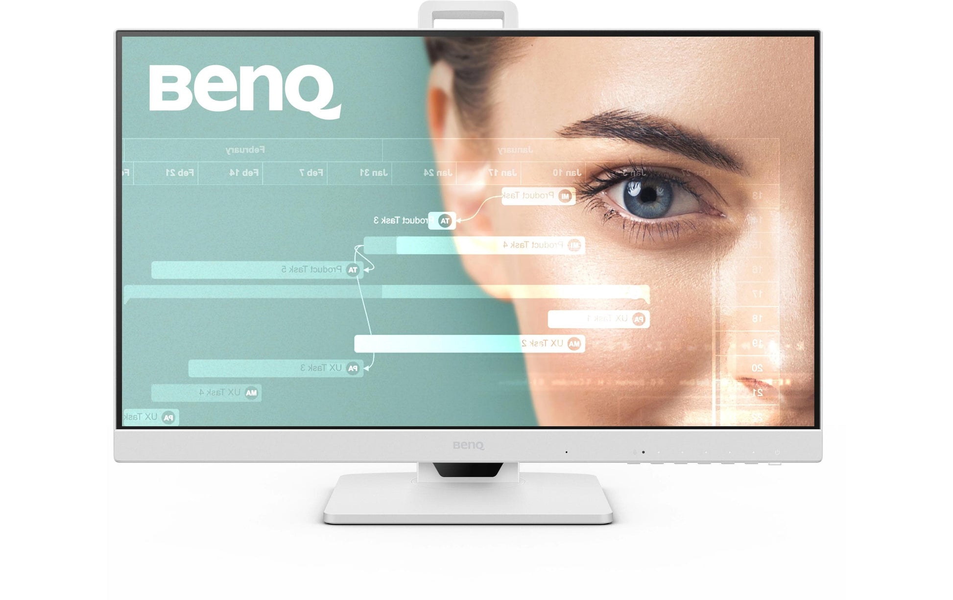 BenQ GW2486TC – Monitor, 1920 × 1080 (Full HD), IPS, 100 Hz, 250 cd/m², USB-C Hub