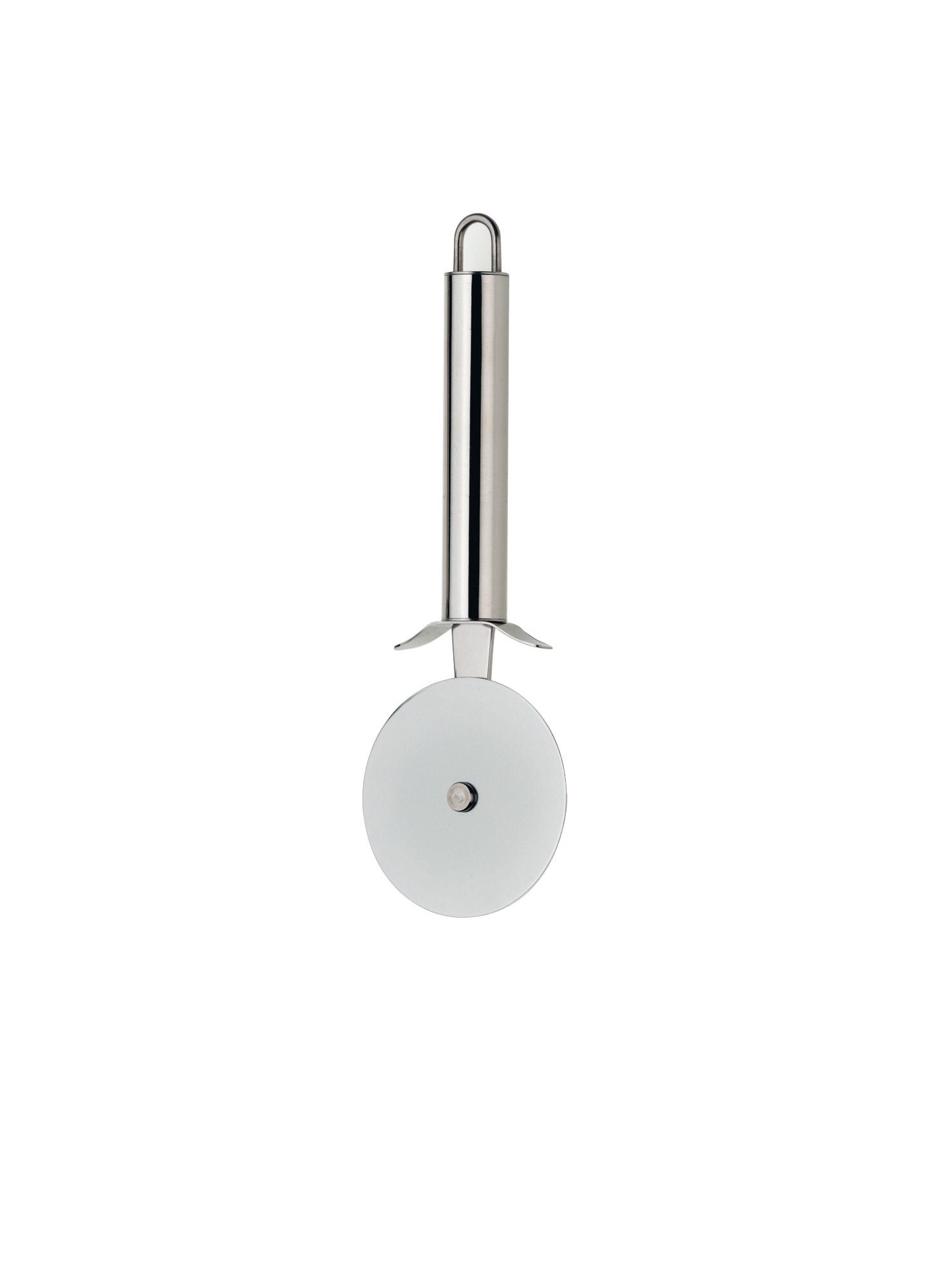 Kela Rondo – Pizzaschneider Ø 7 cm, Länge 21 cm, Edelstahl, Silber