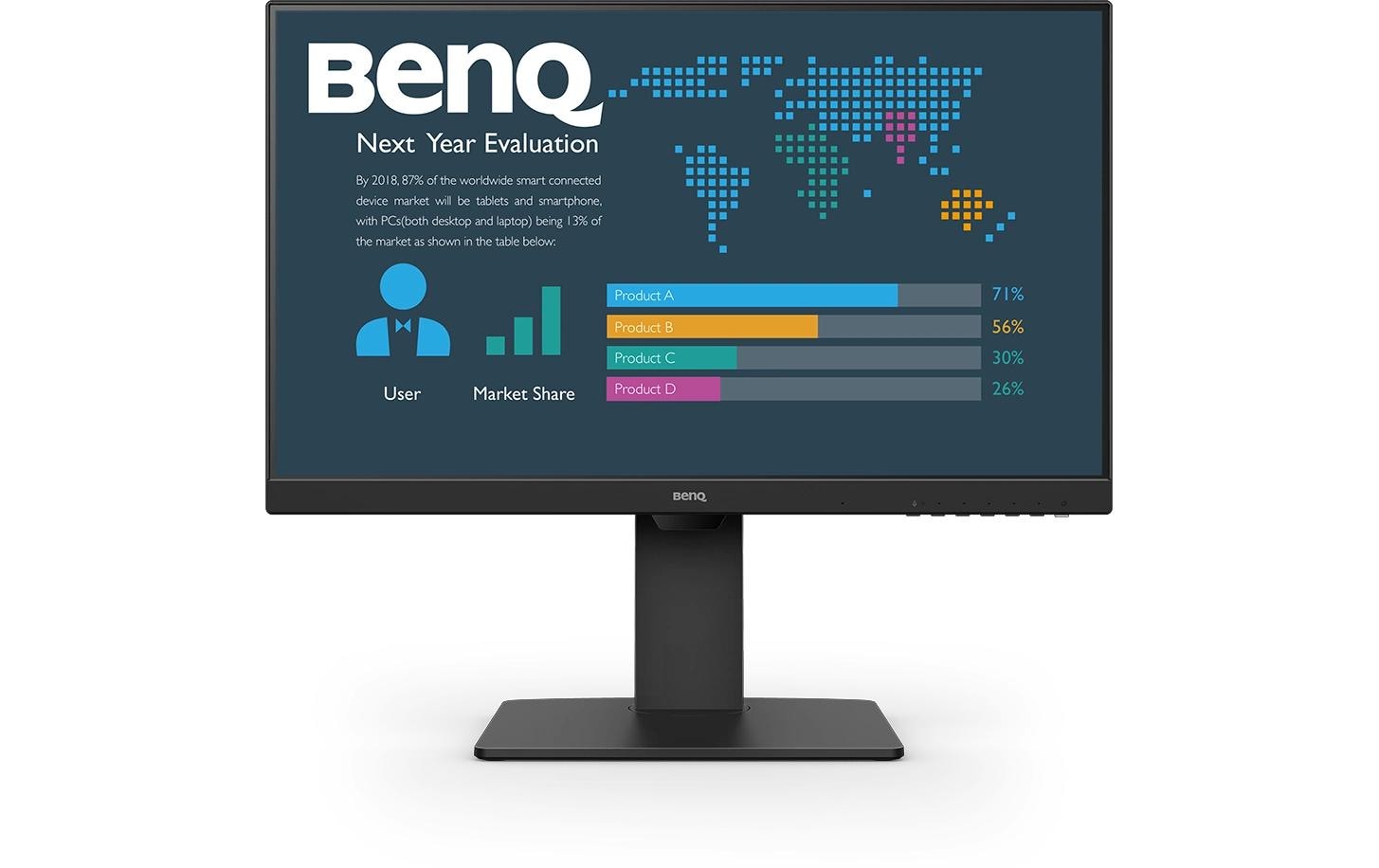 BenQ BL2786TC – Monitor, 1920 × 1080 (Full HD), IPS, 100 Hz, 250 cd/m², USB-C