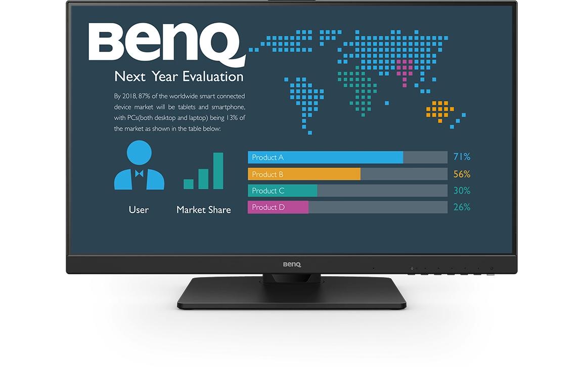 BenQ BL2486TC – Monitor, 24" 1920 × 1080 (Full HD), IPS, 100 Hz, USB-C Hub