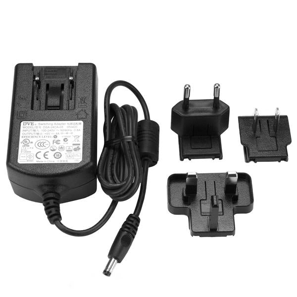 StarTech.com DC-Netzteil 20 W (5 V/4 A) – AU/EU/JP/NA/UK-Stecker – für Geräte mit 5 V DC-Eingang