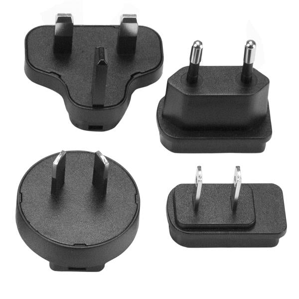 StarTech.com Netzteil 15 W (5 V/3 A) – Stecker: AU/EU/UK/NA/JP – für Geräte mit 5 V – schwarz