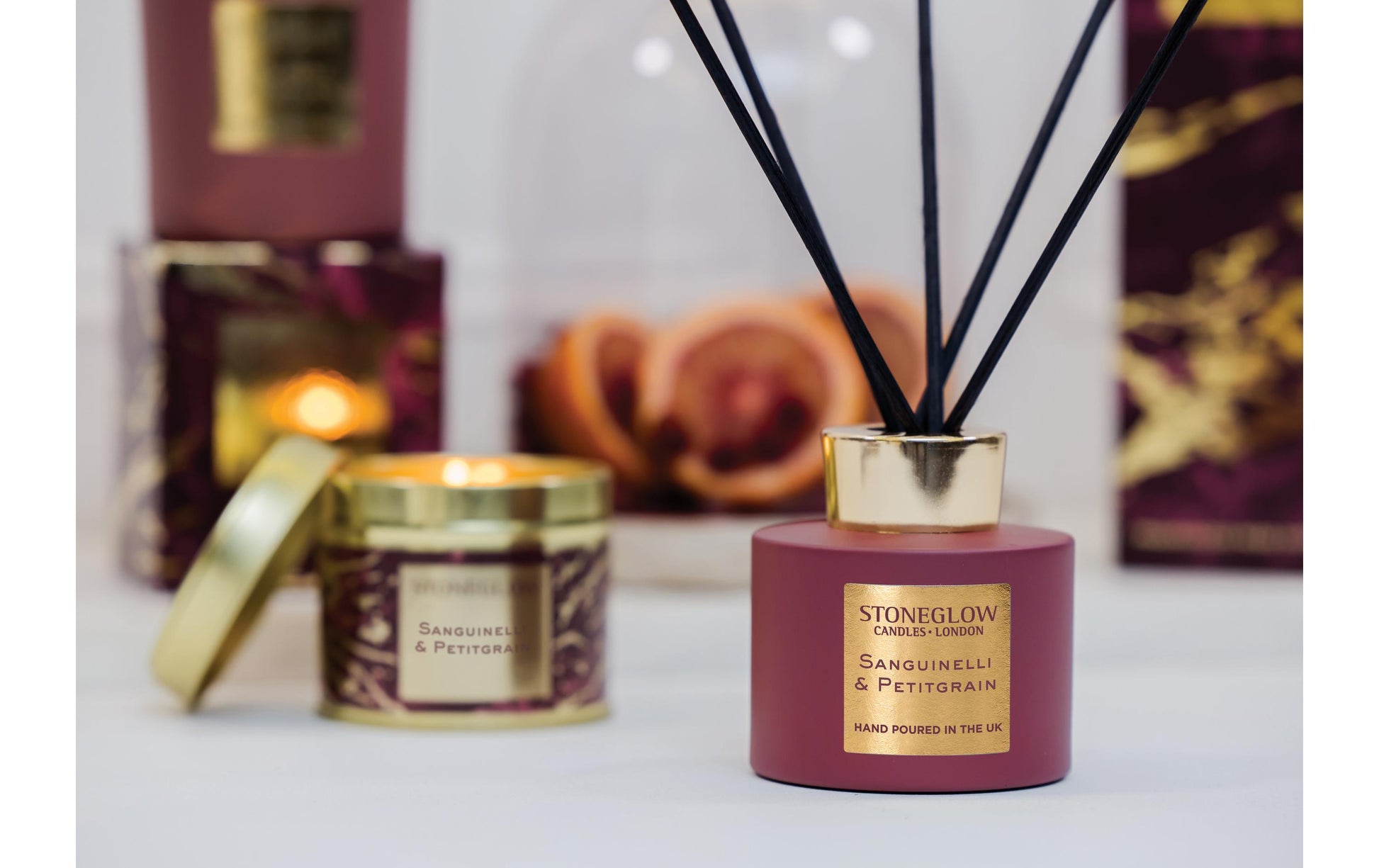 Stoneglow Sanguinelli & Petit – Duftstäbchen, 120 ml
