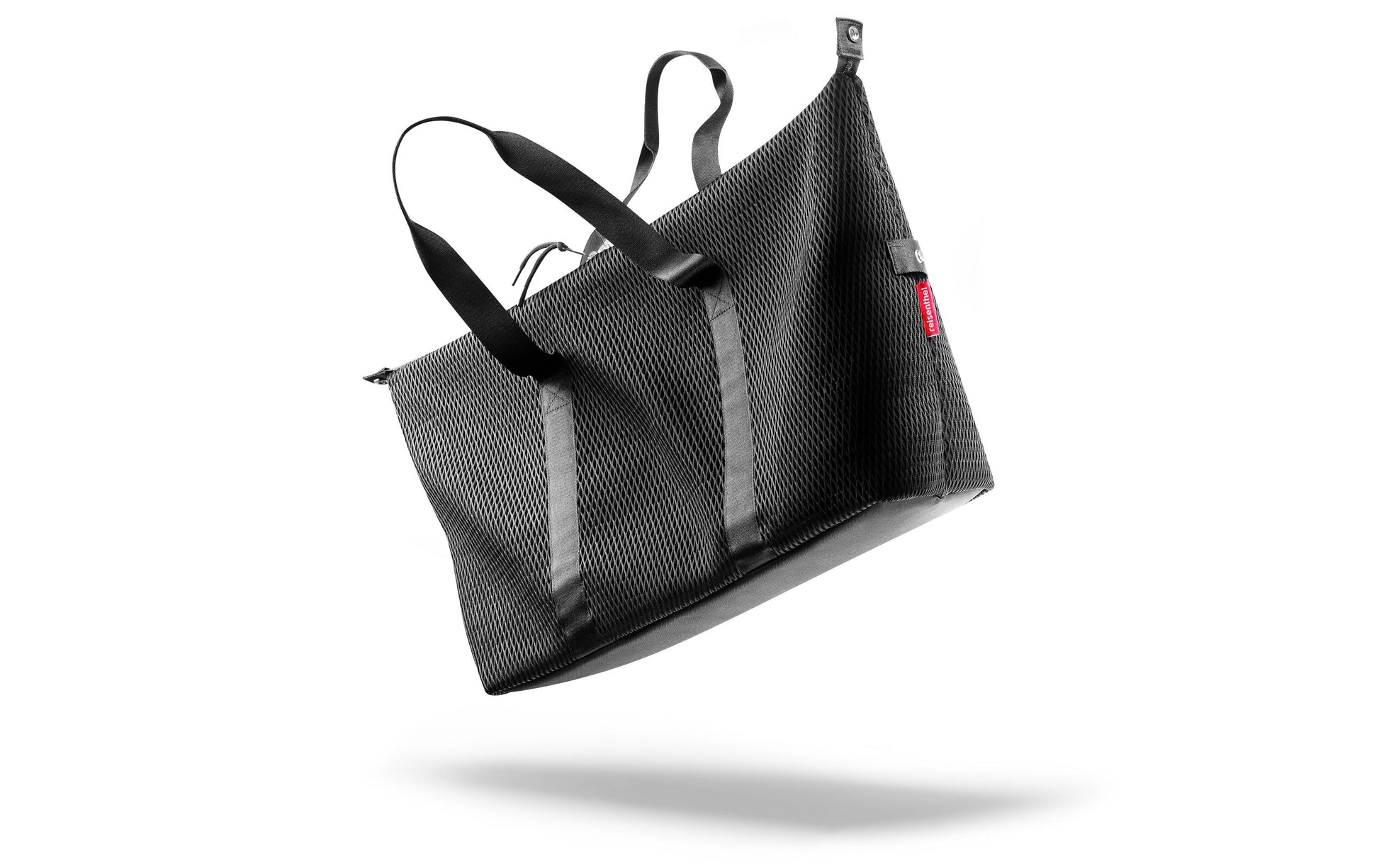 Reisenthel Reisetasche, 42 l, Polyester, Mesh Schwarz, 48 × 30 × 22 cm