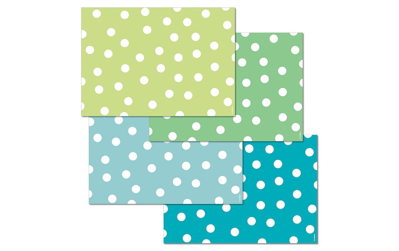 Trendform Tischset – Papier, mehrfarbig, 42 × 27,7 cm – 12 Stk.