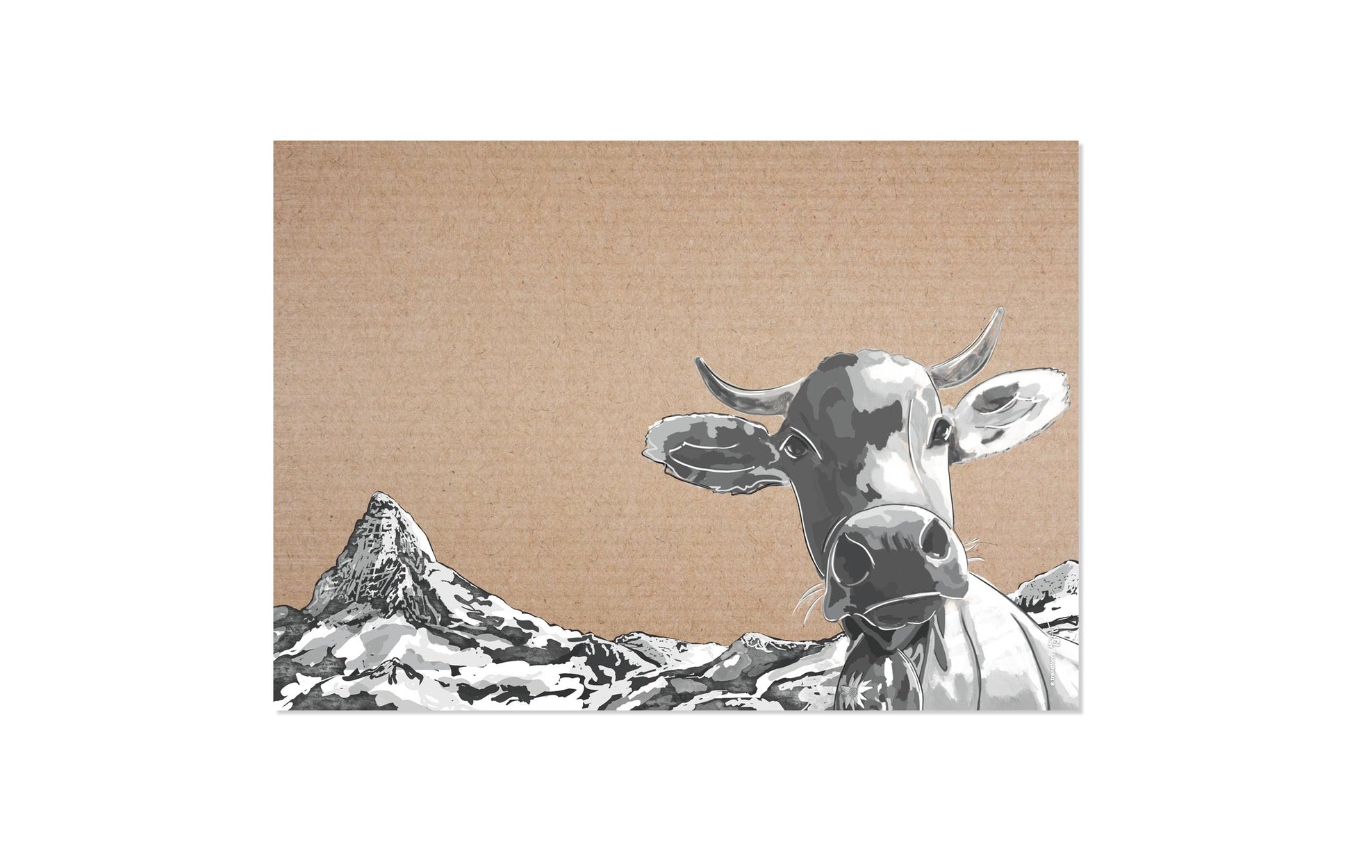 Trendform Tischset BELLA & FRIENDS, Papier, Herbst-Motiv (Tiermuster) – 42 × 29,7 cm – FSC