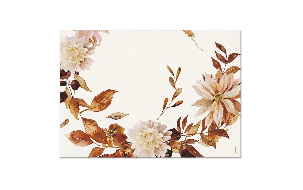 Trendform Tischset Autumn Leaves, Papier, Rechteckig, 42 × 29,7 cm – FSC – 4 Stk.