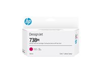 HP Tintenpatrone 738M, Magenta, 130 ml, Original
