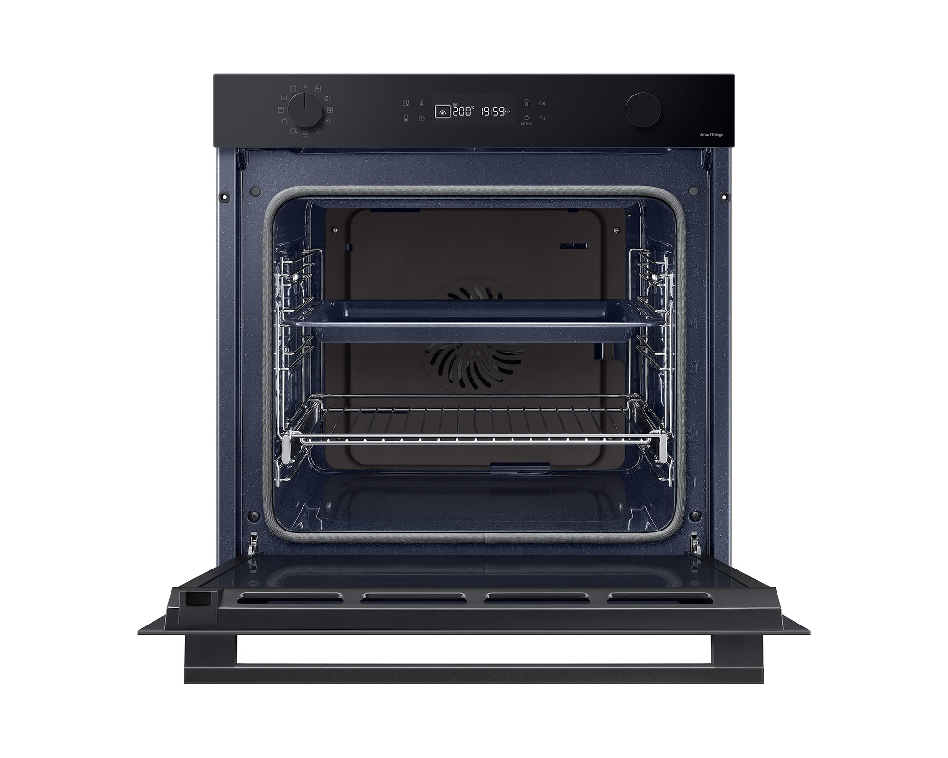 Samsung Einbau-Backofen NV7000 NV7B41201AK/U3 – 76 l, Grill & Heissluft, 3850 W – schwarz