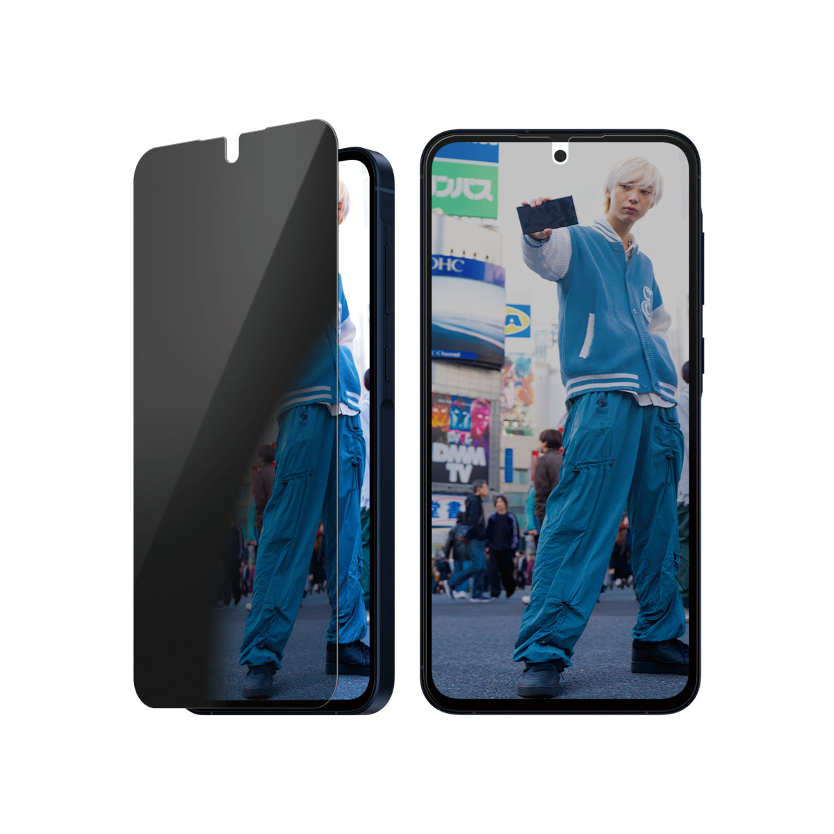 PanzerGlass Privacy-Filter (Panzerglas), Ultra-Weit Passform – für Galaxy A56 5G – mit Applikator