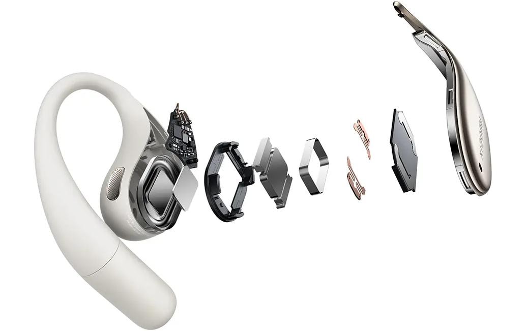 Xiaomi OpenWear Stereo – True Wireless In-Ear Kopfhörer – Bluetooth 5.3, ANC, IPX4 – Beige – bis 38,5 h
