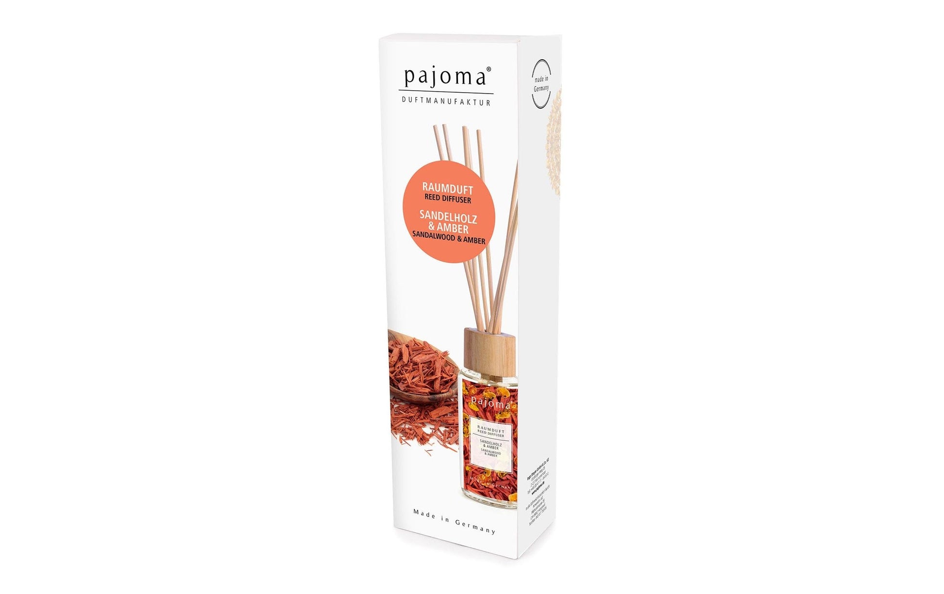 Pajoma Sandelholz & Amber – Duftstäbchen, 100 ml