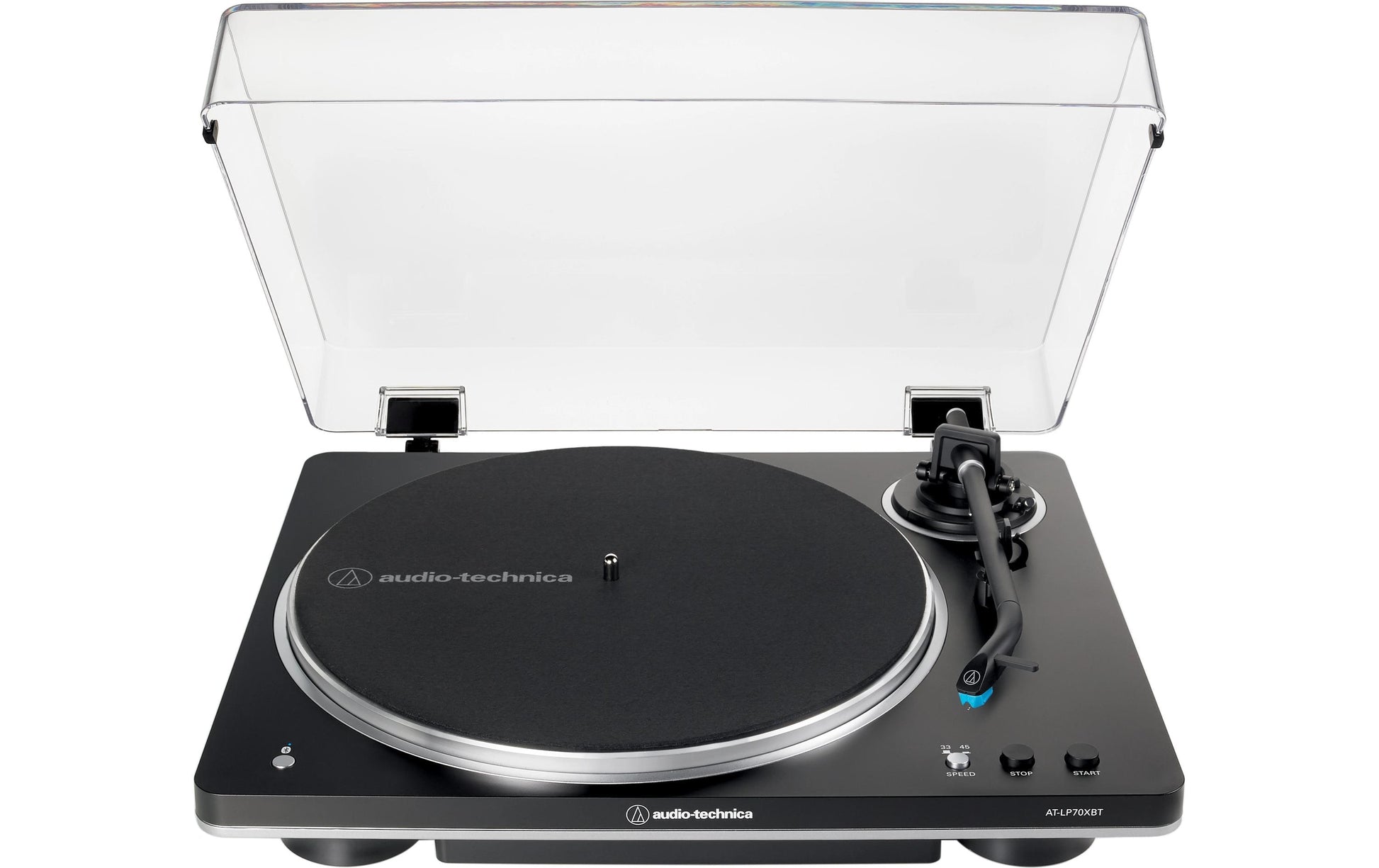 Audio-Technica AT-LP70XBTBS – Plattenspieler – Riemenantrieb, Phono-Vorverstärker – Schwarz