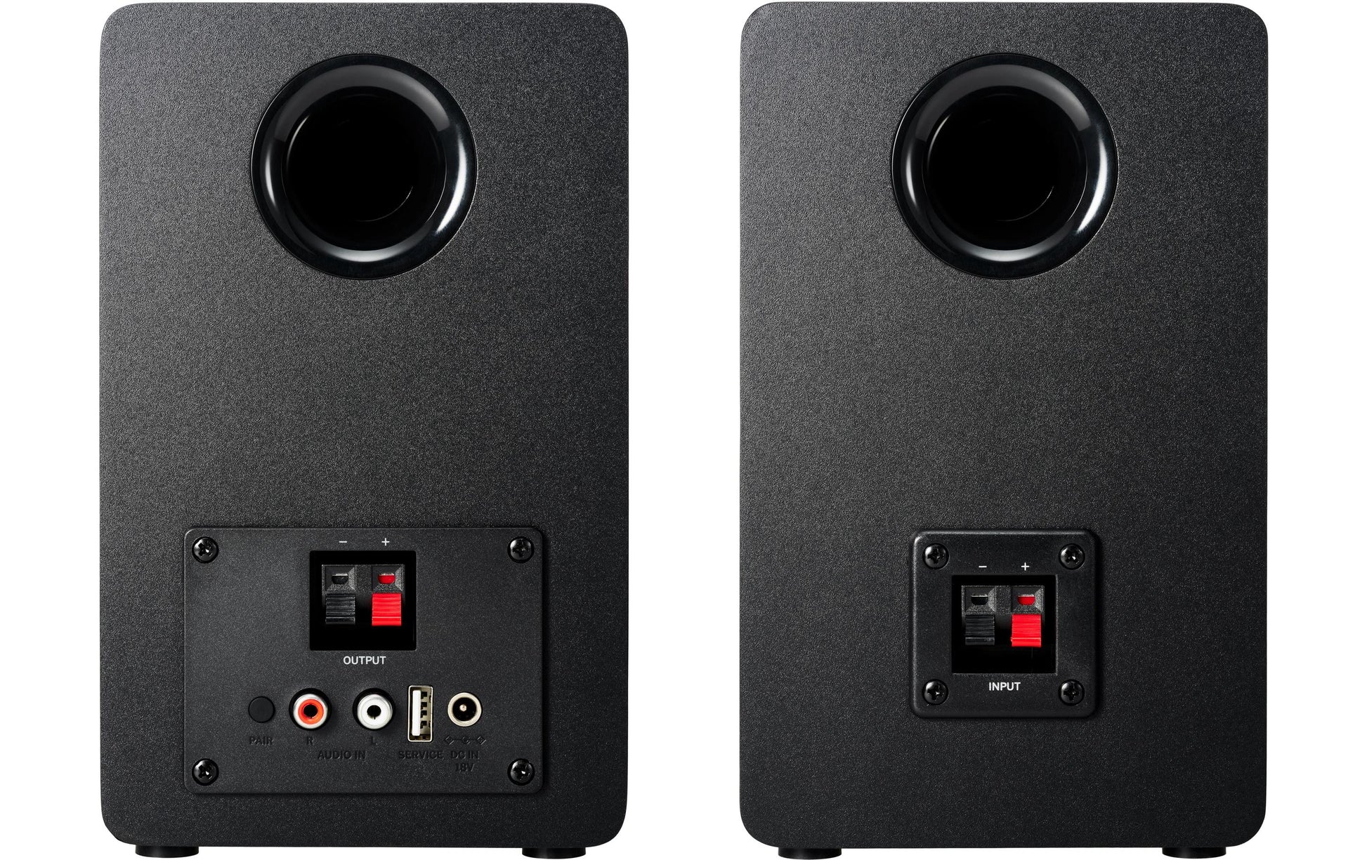 Audio-Technica AT-SP3X – Aktiv-Regallautsprecher – 30 W, 3,0" Tieftöner, 1,1" Hochtöner, Schwarz