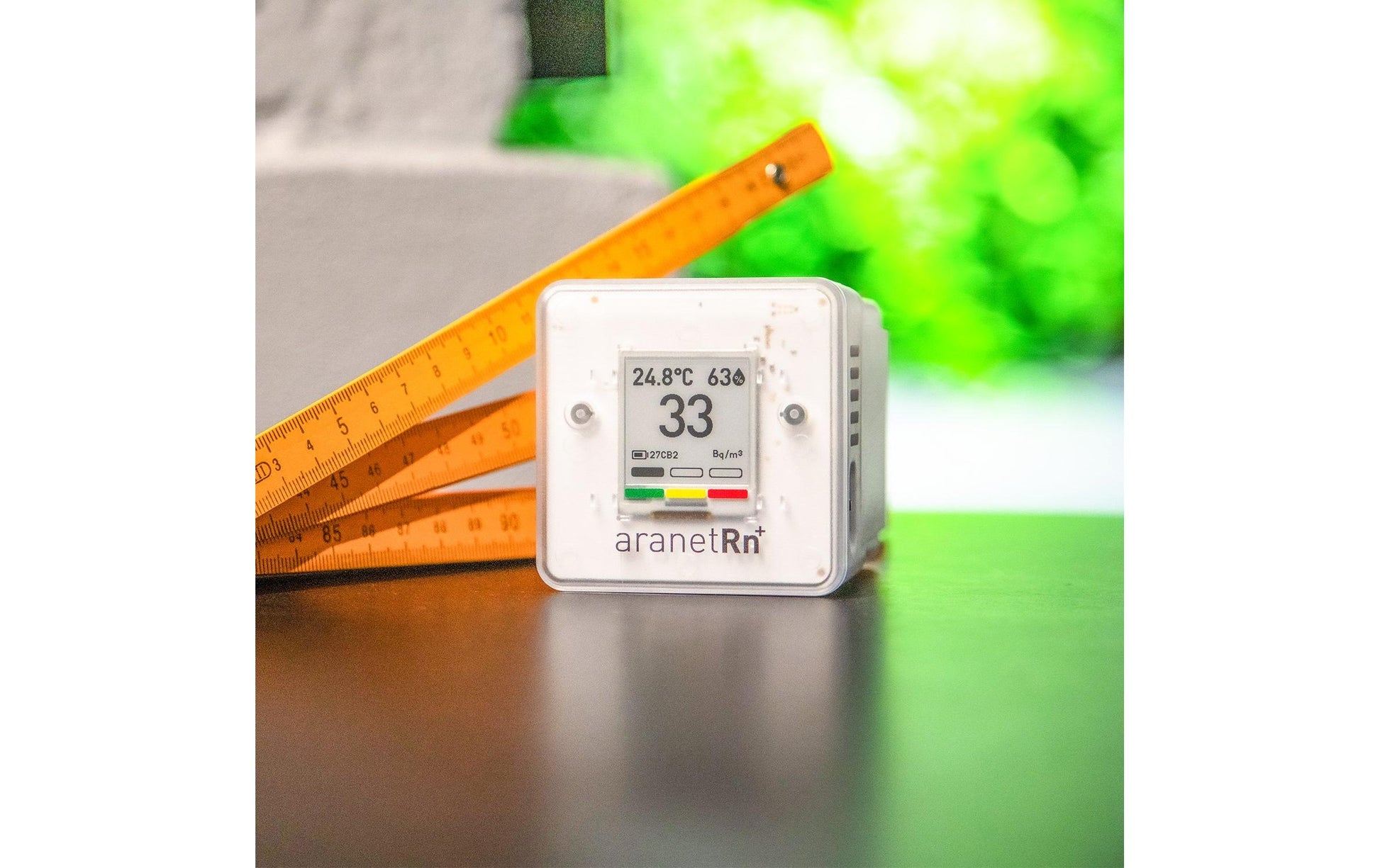Aranet Radon PLUS HOME Luftqualitätssensor – Radon, Bluetooth