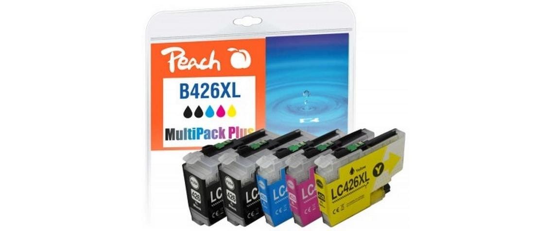 Peach Tintenpatronen-Multipack Brother LC-426XL, magenta, XL, kompatibel – für Brother MFC-J 4540 und andere