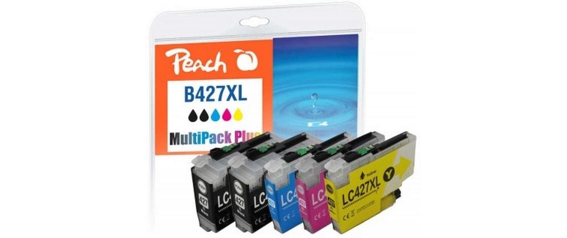 Peach Tintenpatronen-Multipack LC-427XL, Magenta, XL, Kompatibel – für Brother MFC-J6955, MFC-J6957 und andere