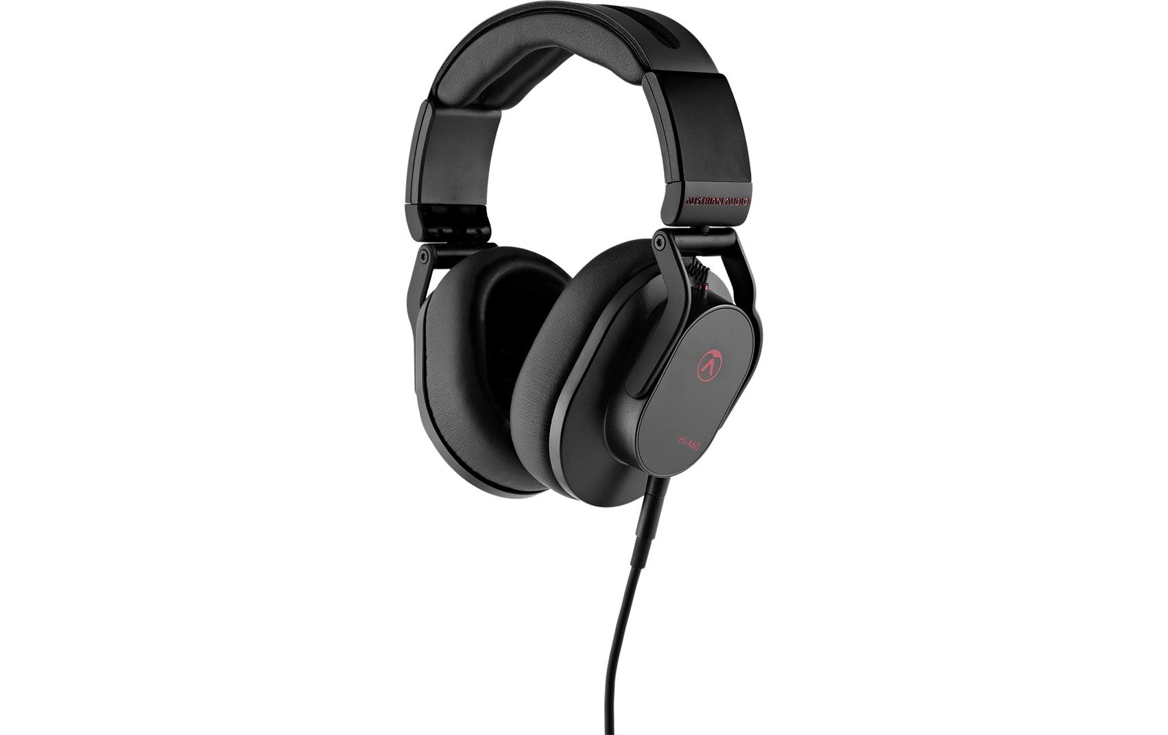 Austrian Audio Hi-X60 – Over-Ear Studiokopfhörer – kabelgebunden, geschlossen, Hi-Res Audio – schwarz