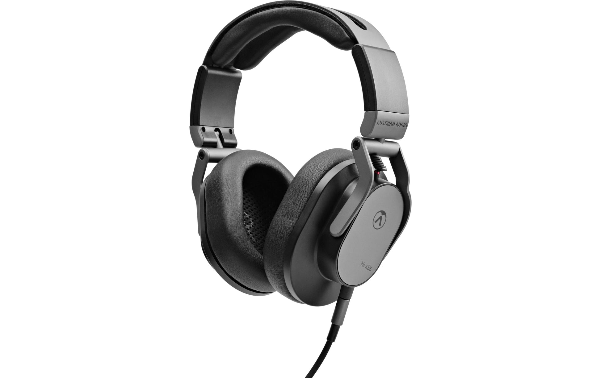 Austrian Audio Hi-X55 – Over-Ear Studiokopfhörer – geschlossen, 3,5 mm, Hi-Res Audio – schwarz, 25 Ω
