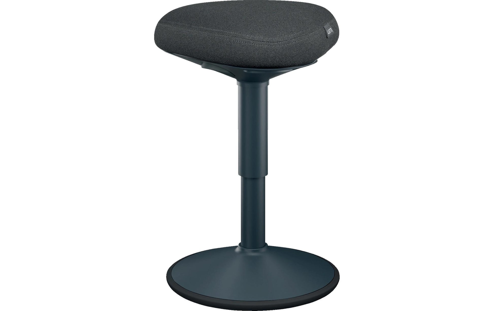 Leitz Hocker Ergo Active – Sitzhöhe 46 cm, 110 kg, Dunkelgrau