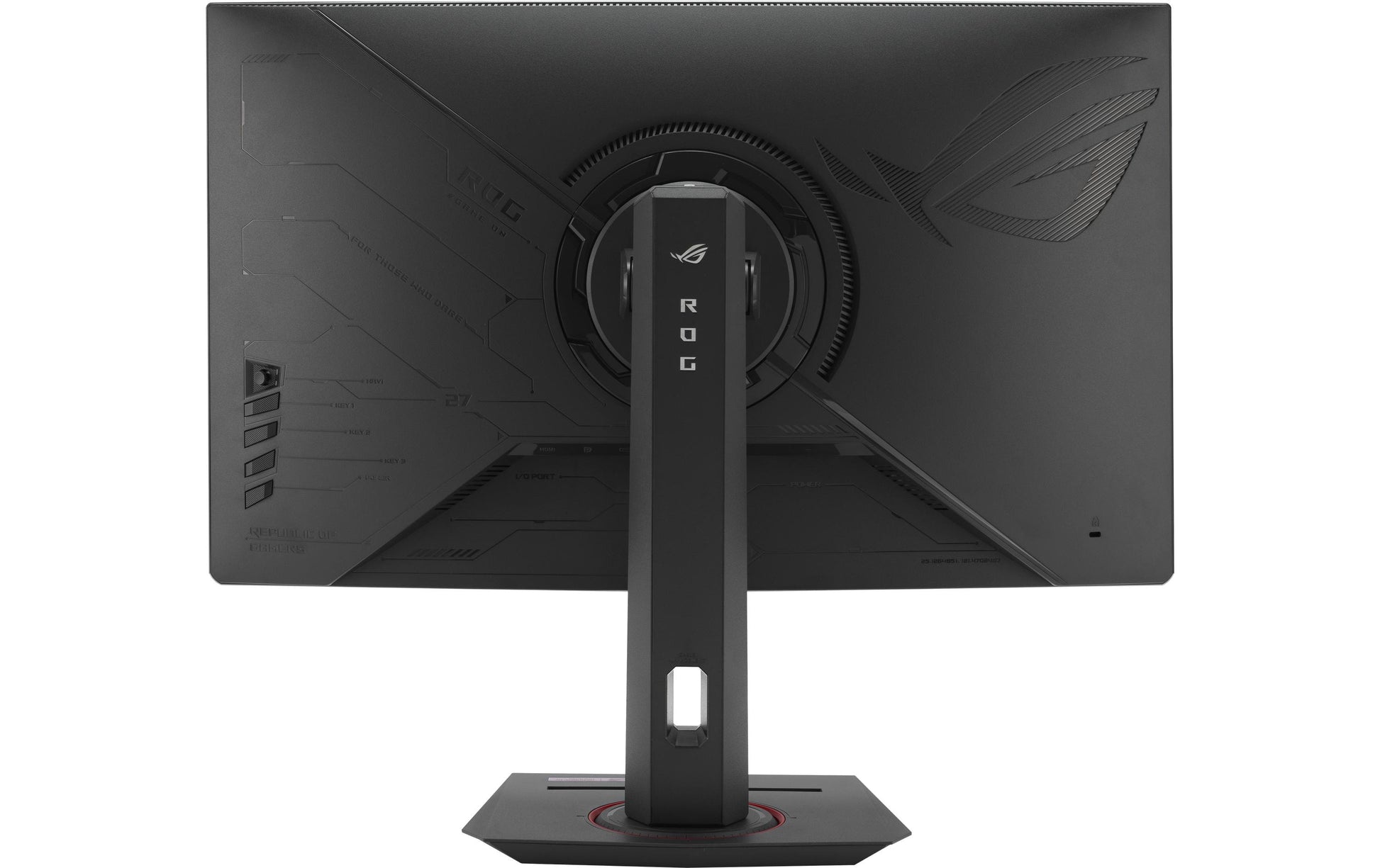 ASUS ROG Strix XG27WCMS – Monitor, 27", Fast VA, 280 Hz, 400 cd/m², Gebogen, USB-C, VESA 100 × 100, Schwarz