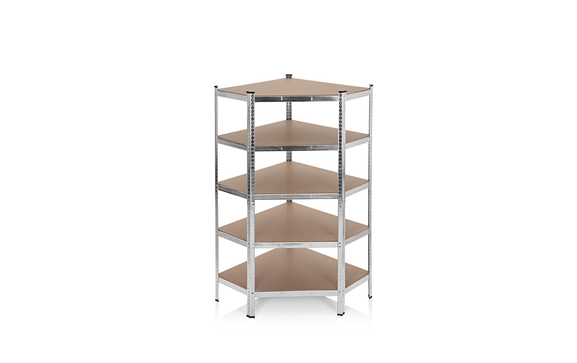 EASYmaxx Büro-/Lagerregal freistehend, Schwerlastregal – 5 Böden – 90,0 × 40,0 × 180,0 cm – 175 kg/Boden