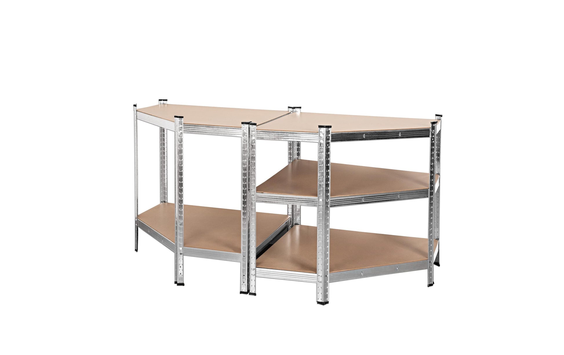 EASYmaxx Büro-/Lagerregal freistehend, Schwerlastregal – 5 Böden – 90,0 × 40,0 × 180,0 cm – 175 kg/Boden