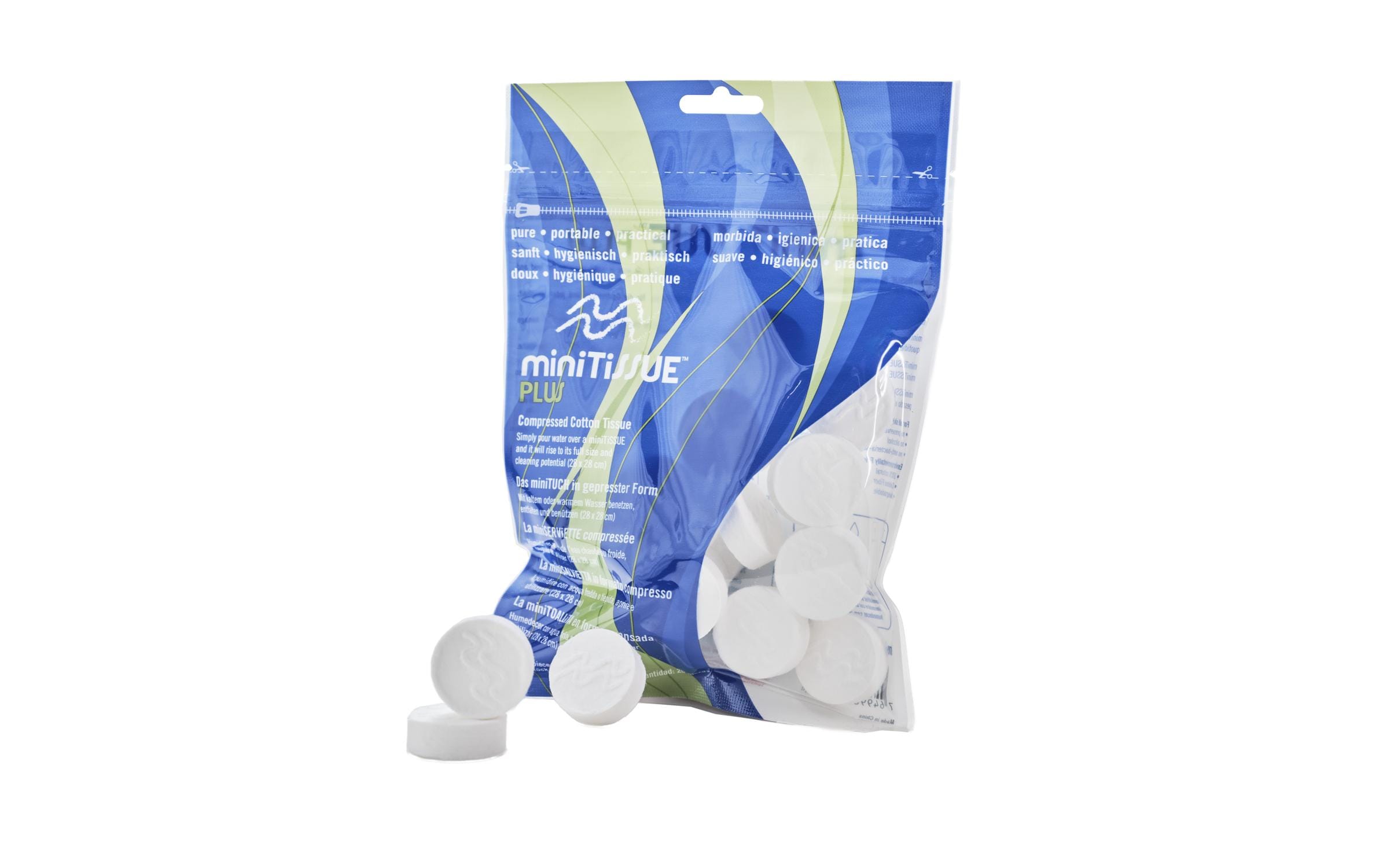 Minitissue Plus Kosmetiktücher – 1-lagig – 20 Tücher