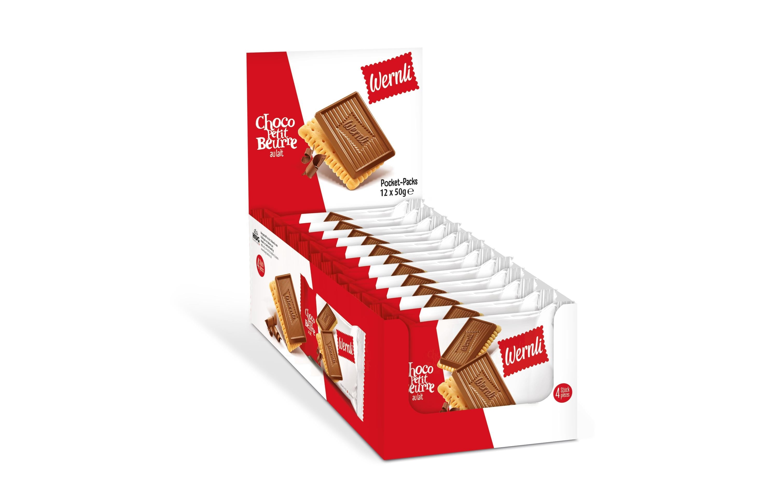 Wernli Choco Petit Beurre Kekse – 12×48 g (576 g)