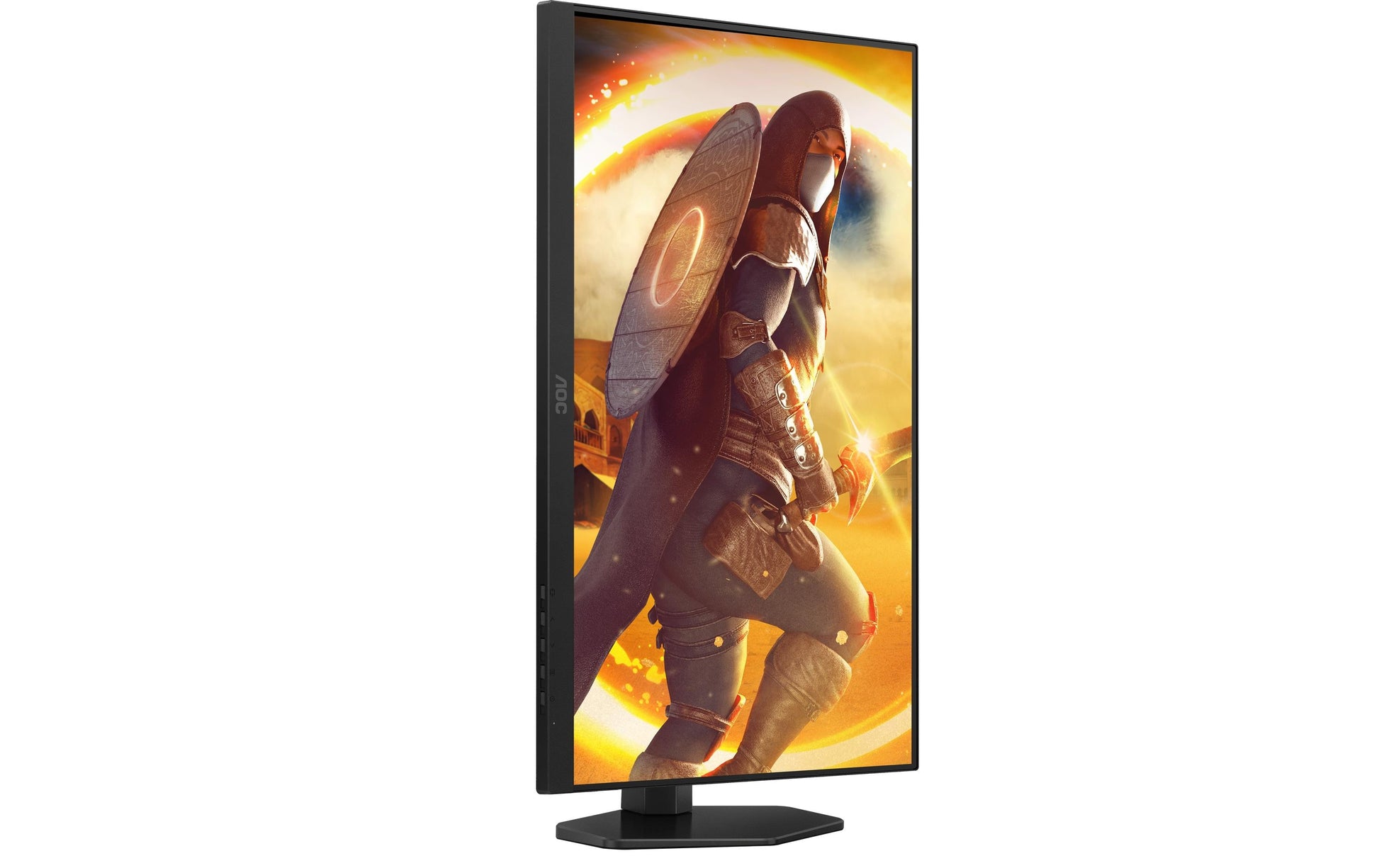 AOC Q27G4XF – Monitor, 27" WQHD (2560 × 1440), IPS, 180 Hz, 300 cd/m², Adaptive Sync, VESA 100 × 100, Schwarz