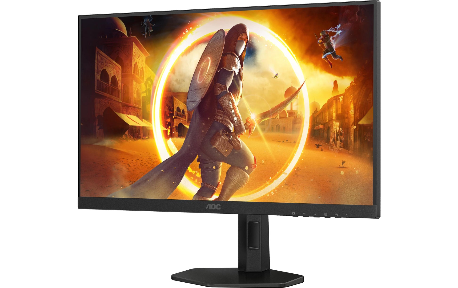 AOC Q27G4XF – Monitor, 27" WQHD (2560 × 1440), IPS, 180 Hz, 300 cd/m², Adaptive Sync, VESA 100 × 100, Schwarz