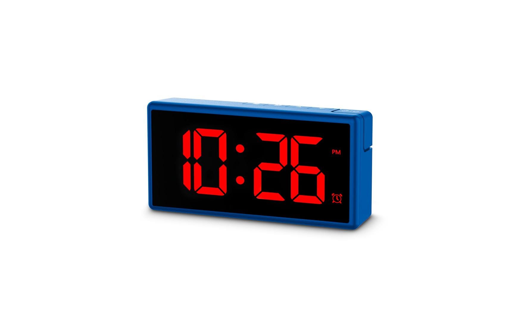 Hama Ibiza Digitalwecker – Snooze, USB, 15 × 7,5 × 3,4 cm, Blau
