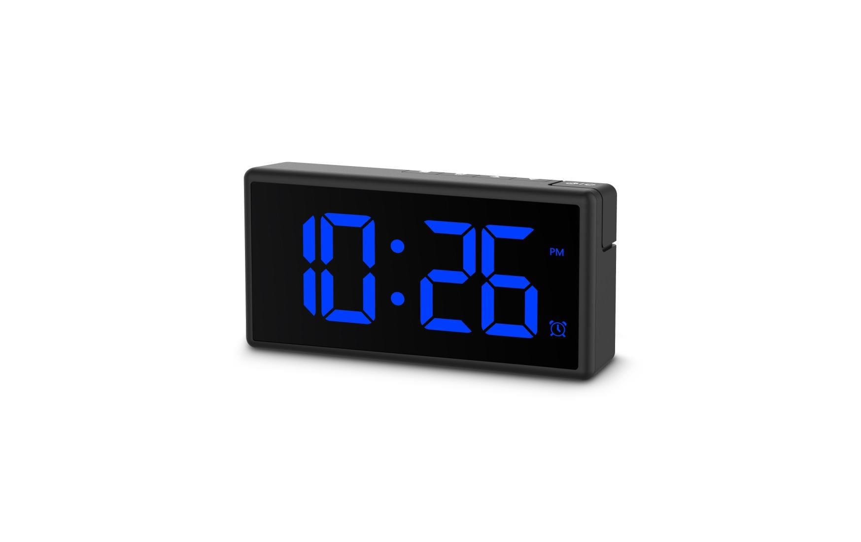Hama Digitalwecker – Snooze, USB, 15 × 7,5 × 3,4 cm, Schwarz