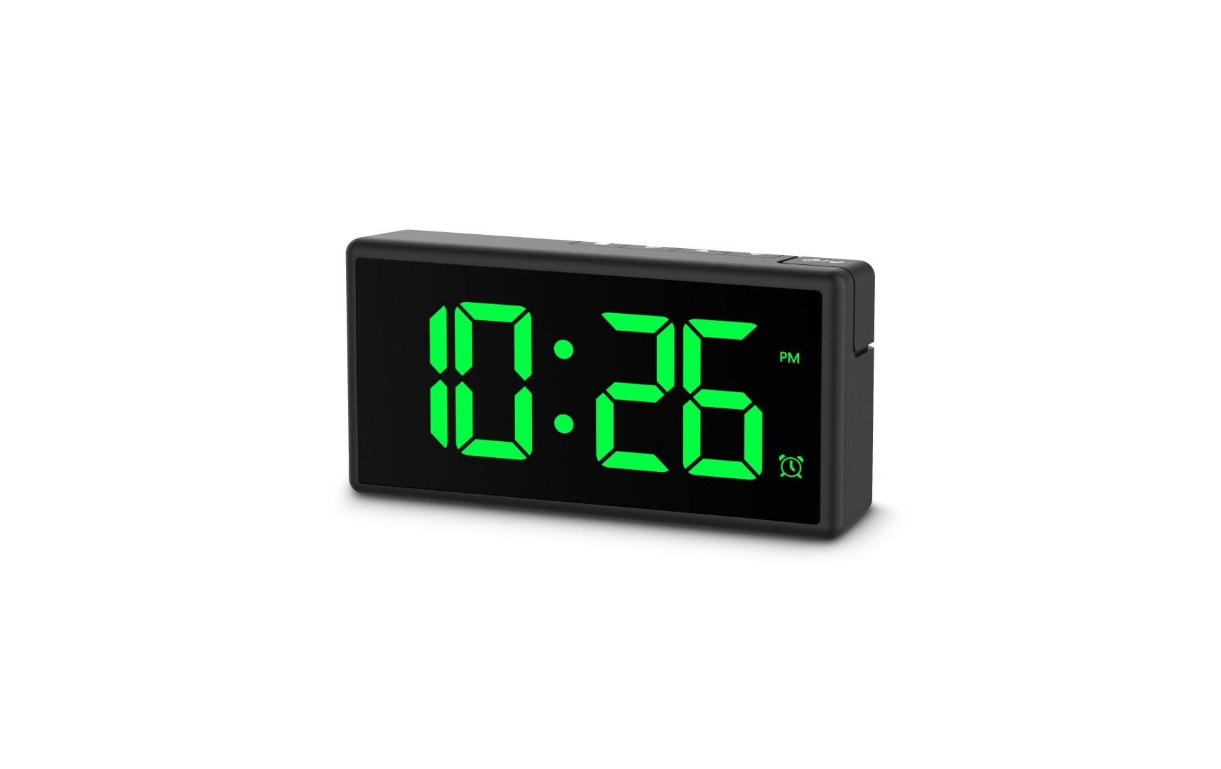 Hama Digitalwecker – Snooze, USB, 15 × 7,5 × 3,4 cm, Schwarz
