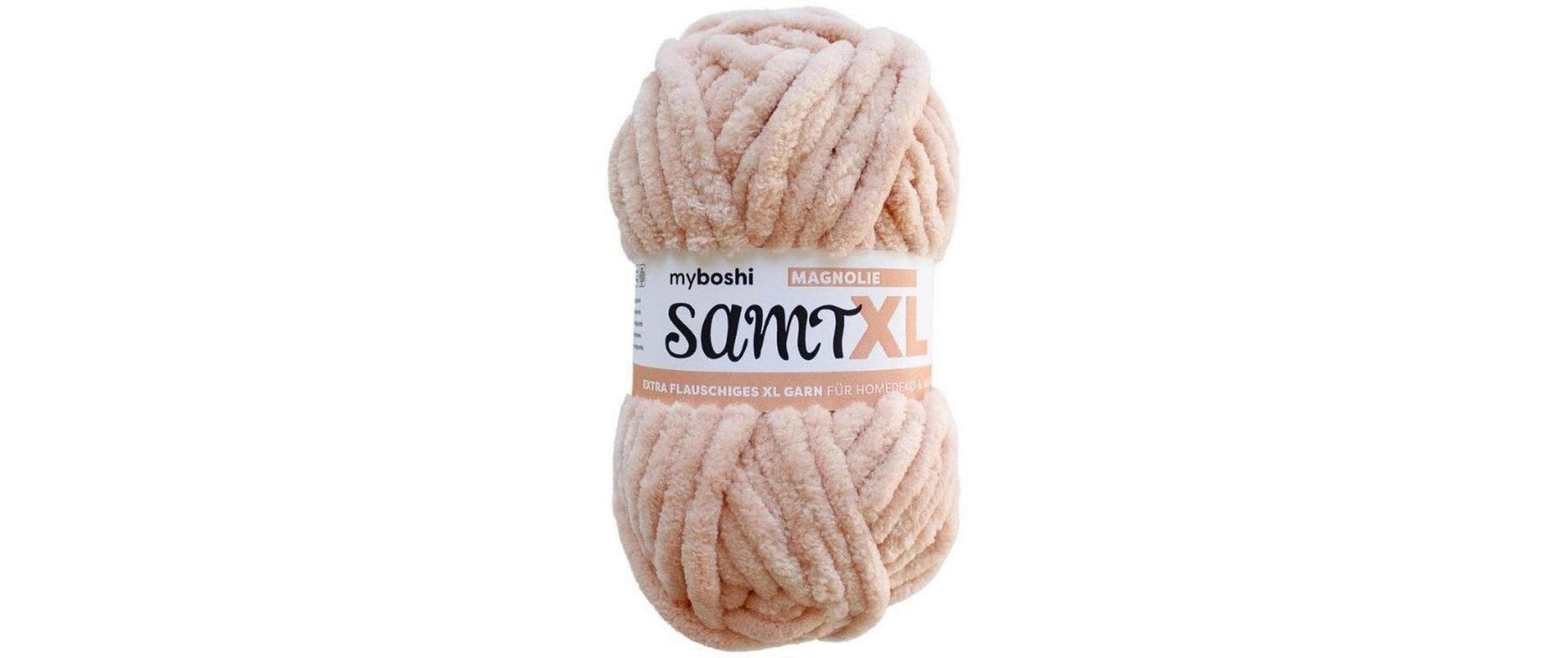 myBoshi Chenille Samt XL WX837 Wolle Extra dick Rosa – 100 g, 40 m, Nadel 5 mm, 100% Polyester, 1 Stk.
