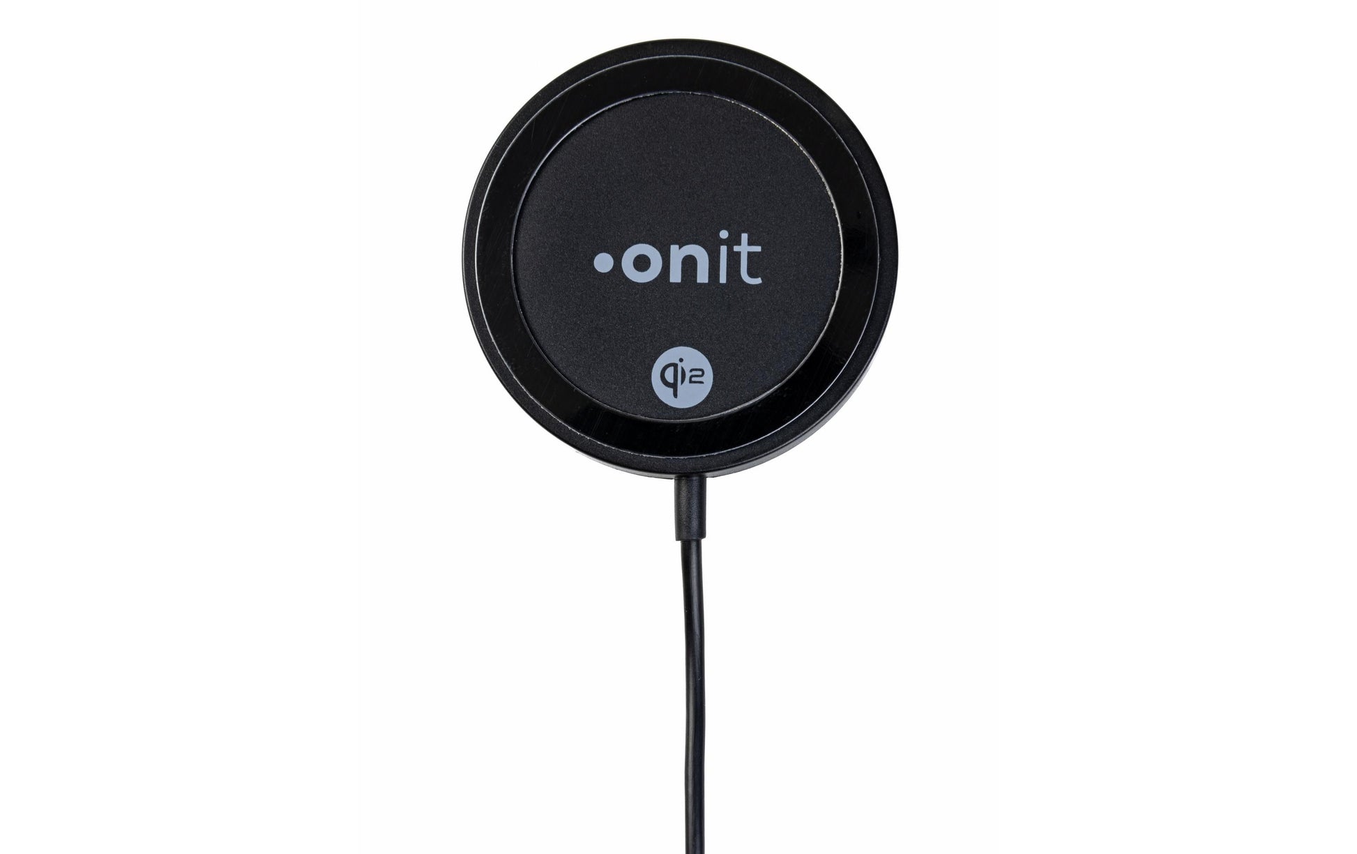 ONIT F02127 Kabelloses Ladegerät 15 W – Qi2, magnetisch – Saugnapfhalter, USB-C – für Smartphones – schwarz