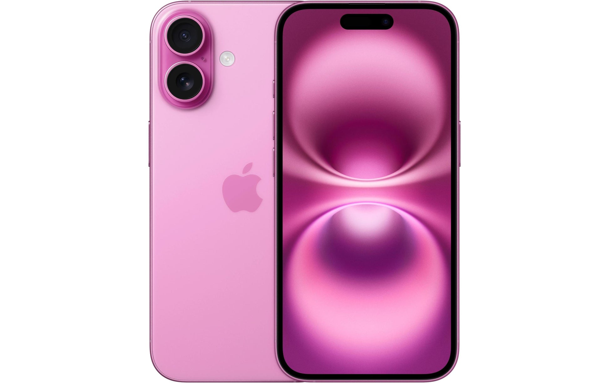 Apple iPhone 16 – rosa, 6,1", 2556 × 1179, iOS 18, 128 GB, 8 GB, Dual-SIM, 5G, IP68