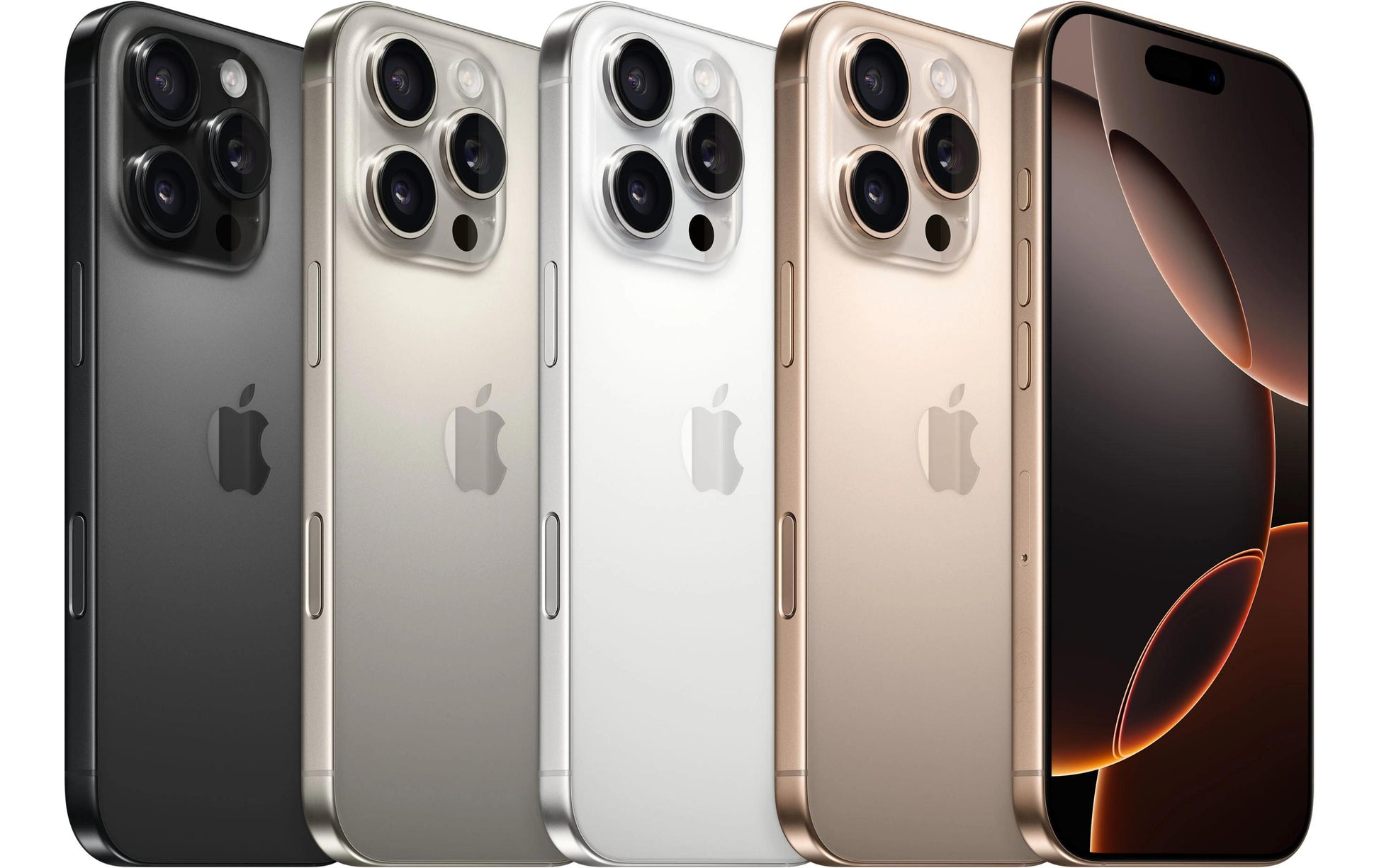 Apple iPhone 16 Pro Max – Titan schwarz, 6,9", 2868 × 1320, iOS 18, 256 GB, 8 GB, Dual-SIM, 5G, IP68