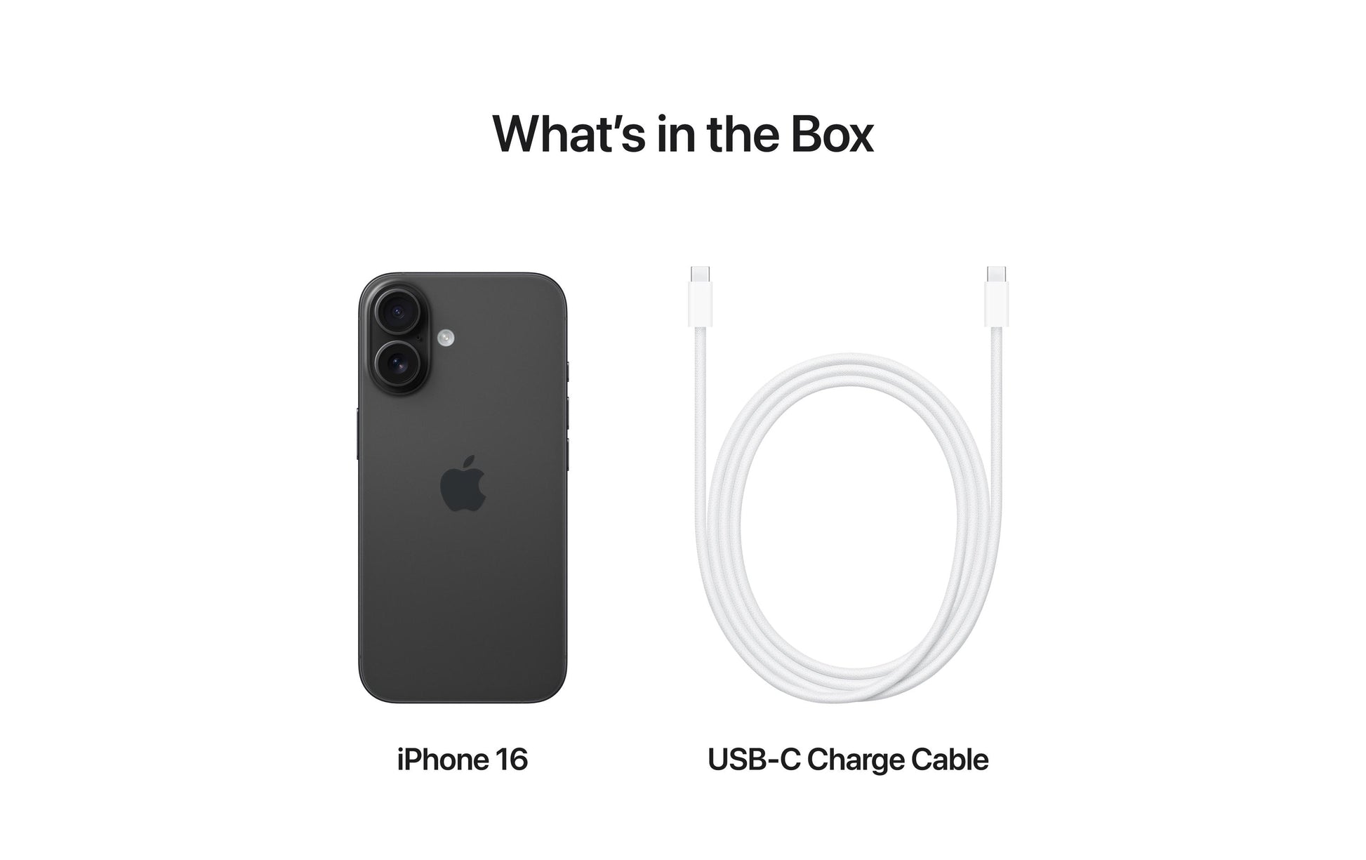 Apple iPhone 16 – 128 GB, Schwarz